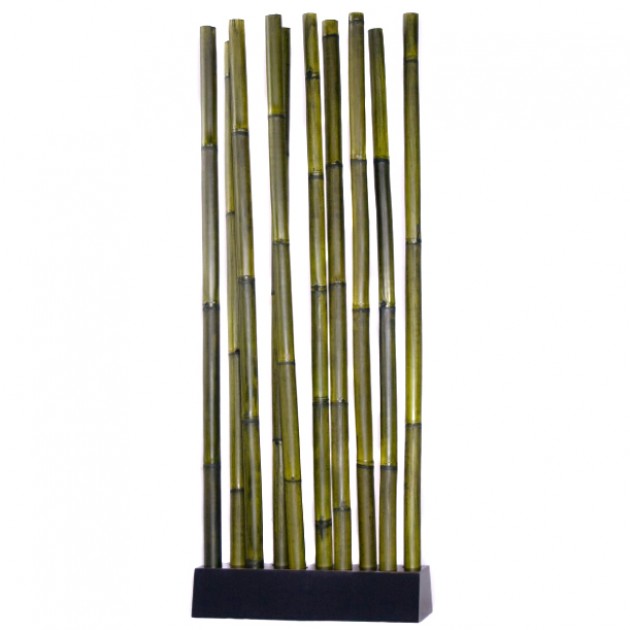 На фото: Бамбукова ширма Awi Green (300102), Ширми і дзеркала Вілла Ванілла, каталог, ціна