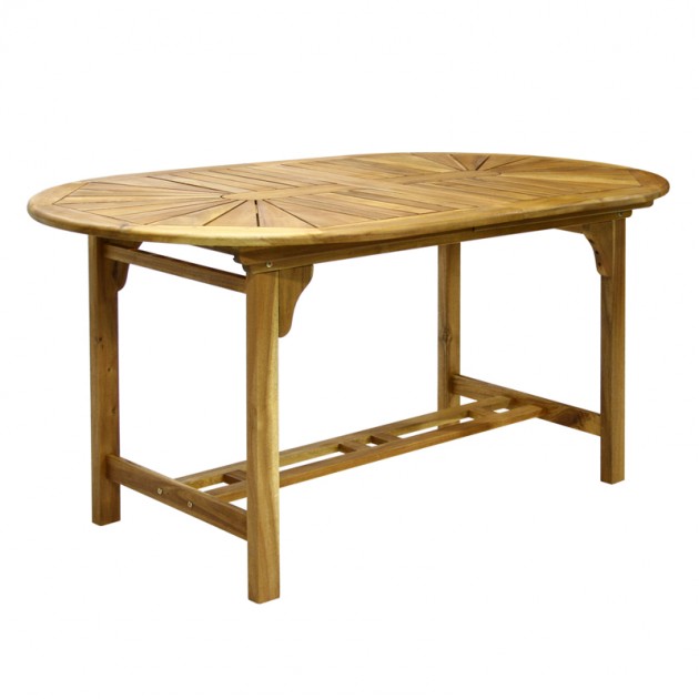 На фото: Овальний стіл Finlay (13183), Розсувні столи Garden4You, каталог, ціна