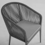 На фото: Садове крісло Ecco (21177), Крісла зі шнура Garden4You, каталог, ціна