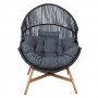 На фото: Лаунж-крісло Helsinki (77673), Широкі крісла Garden4You, каталог, ціна