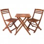 На фото: Складаний стілець Rouen (06238), Деревʼяні стільці Garden4You, каталог, ціна