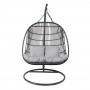 На фото: Двомісне підвісне крісло Chestnut (28089), Крісла зі штучного ротангу Garden4You, каталог, ціна