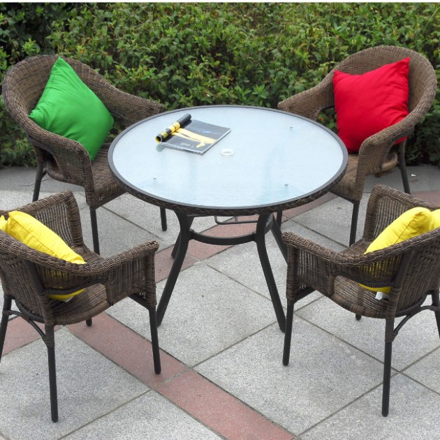 На фото: Стул Solar (21059), Стільці зі штучного ротангу Garden4You, каталог, ціна