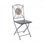 На фото: Складаний стілець Mosaic (38665), Металеві стільці Garden4You, каталог, ціна