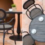 На фото: Столовий комплект Bolgheri Black (k18642), Вуличні столові комплекти Garden4You, каталог, ціна