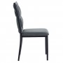 На фото: Домашній стілець Emory Antracite Velvet (10393), Стільці для дому Home4You, каталог, ціна