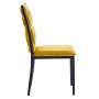 На фото: Домашній стілець Emory Golden Velvet (10395), Стільці для дому Home4You, каталог, ціна