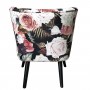 На фото: Мʼяке крісло La Perla Flowers (84601), Мʼякі крісла Home4You, каталог, ціна