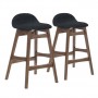 На фото: Барний стілець Bloom Dark Grey (20913), Барні стільці і столи Home4You, каталог, ціна