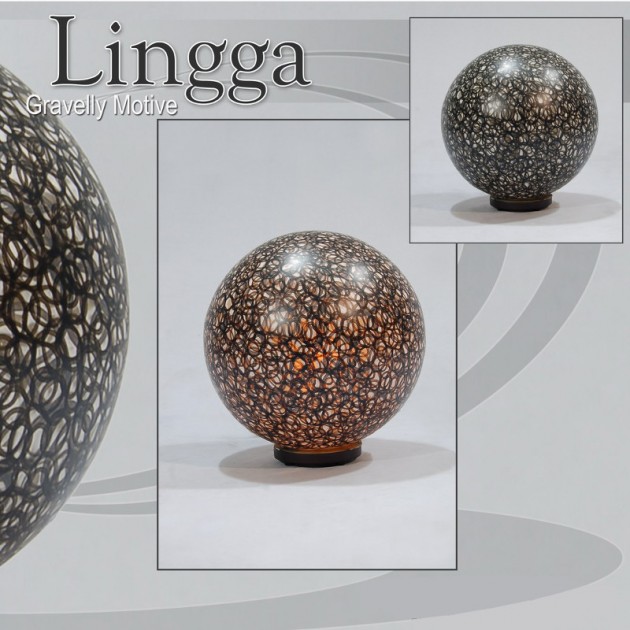 На фото: Настільна лампа Lingga Меркурій (400038), Настільні лампи Вілла Ванілла, каталог, ціна