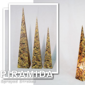 Напольна лампа Piramida S Бризки Осені Напольна лампа Piramida S Бризки Осені