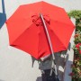 На фото: Парасоля від сонця Capri D3 Red (11784), Консольні парасолі Garden4You, каталог, ціна