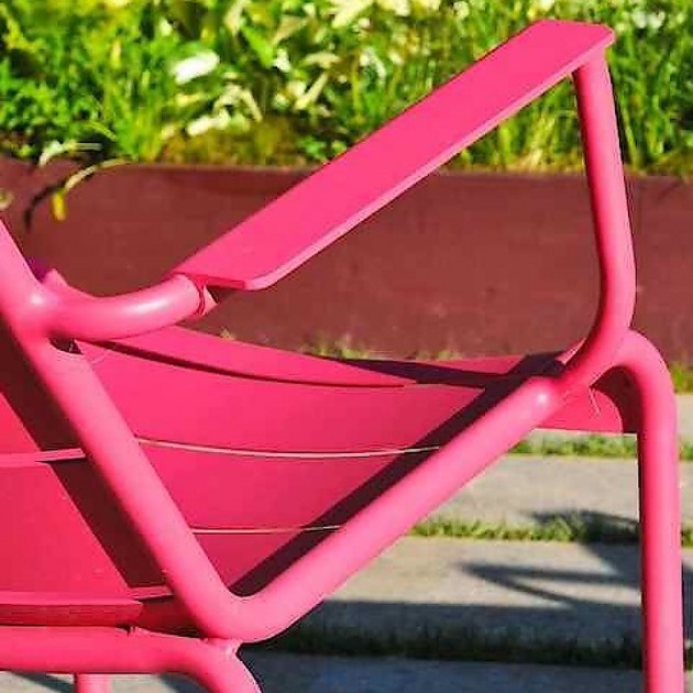 На фото: Крісло Luxembourg 4104 Cedar Green (410402), Металеві крісла Fermob, каталог, ціна