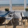 На фото: Обідній стіл Luxembourg 4133 Acapulco Blue (413321), Стіл Luxembourg 143x80 Fermob, каталог, ціна