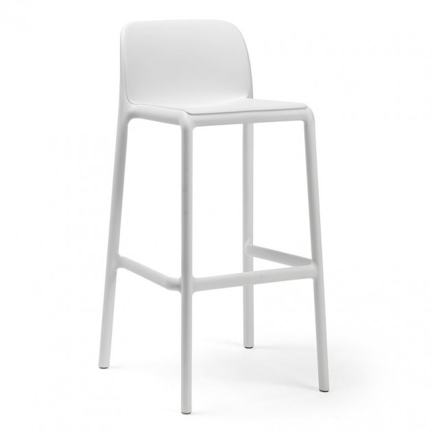 На фото: Барний стілець Faro Bianco (40346.00.000), Барні стільці Nardi, каталог, ціна