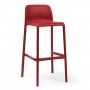 На фото: Барний стілець Faro Rosso (40346.07.000), Барні стільці Nardi, каталог, ціна