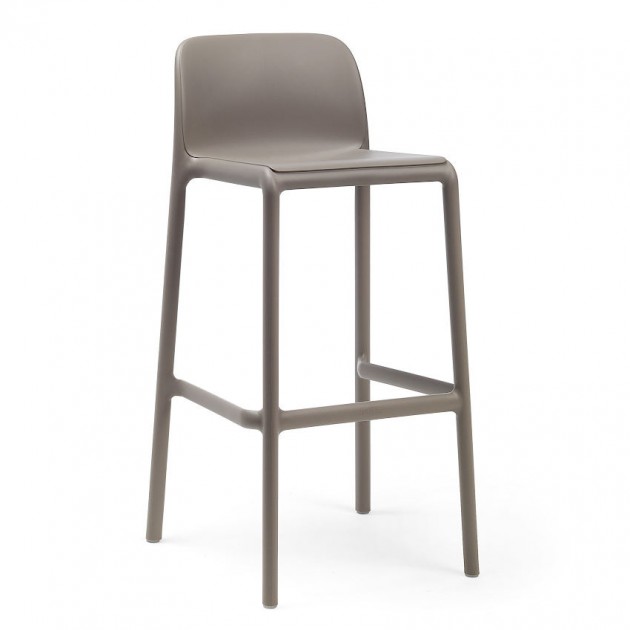 На фото: Барний стілець Faro Tortora (40346.10.000), Барні стільці Nardi, каталог, ціна