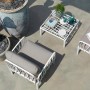 На фото: Модульне крісло Komodo Poltrona Bianco Canvas Sunbrella® (40371.00.141), Вуличне крісло Komodo Poltrona Nardi, каталог, ціна