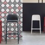 На фото: Напівбарний стілець Lido Mini Tortora (40345.10.000), Барні стільці Nardi, каталог, ціна