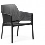 На фото: Крісло Net Relax Antracite (40327.02.000), Пластикові крісла Nardi, каталог, ціна