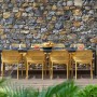 На фото: Обідній стіл Rio Alu 210 Tortora (48859.10.000), Розсувні столи Nardi, каталог, ціна