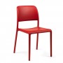 На фото: Стілець Riva Bistrot Rosso (40247.07.000), Пластикові стільці Nardi, каталог, ціна
