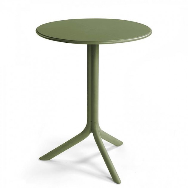 На фото: Круглий стіл Spritz Agave (40058.16.000), Пластикові столи Nardi, каталог, ціна