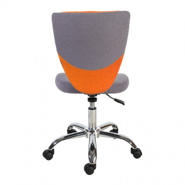 На фото: Офісний стілець Poppy Grey Orange (38153), Офісні крісла Office4You, каталог, ціна