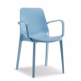 На фото: Крісло Ginevra 2333 Azzurro (233362), Пластикові крісла S•CAB, каталог, ціна