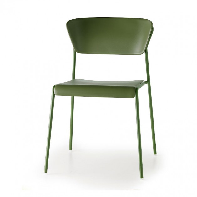 На фото: Стілець Lisa Go Green 2880 Olive Green (2880VD56), Металеві стільці S•CAB, каталог, ціна