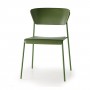 На фото: Стілець Lisa Go Green 2880 Olive Green (2880VD56), Металеві стільці S•CAB, каталог, ціна