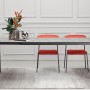 На фото: Обідній стіл Pranzo 2418 Antracite Concrete (2418VA87), Великі столи S•CAB, каталог, ціна