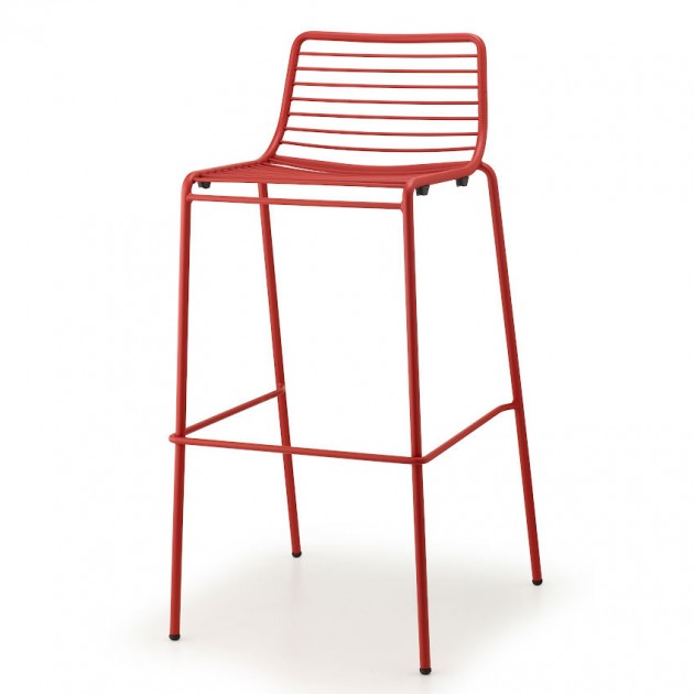 На фото: Барний стілець Summer 2535 Brick Red (2535VM), Барні стільці S•CAB, каталог, ціна