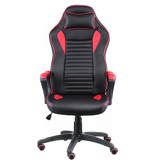 На фото: Офісне крісло Nero Black-Red (E4954), Офісні стільці і крісла Special4You, каталог, ціна