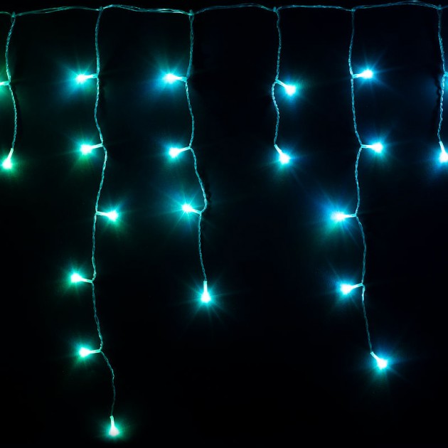 На фото: Розумна LED гірлянда Icicle RGB 190 (TWI190STP-TEU), Світлодіодні гірлянди Twinkly, каталог, ціна